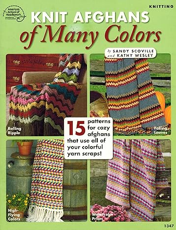 Knit Afghans of Many Colors Paperback – January 1, 2004
