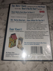 How'd You Do That? Tips Hints + Knots - DVD by A Closet Full of Stitches with AMY BUNGER Volume 1