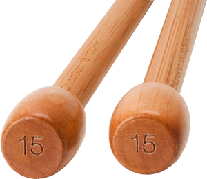 ChiaoGoo Bamboo Single Point 13" Knitting Needles  (1033)