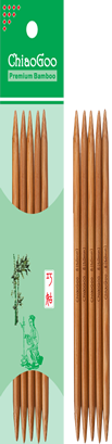 ChiaoGoo Bamboo Double Point 6