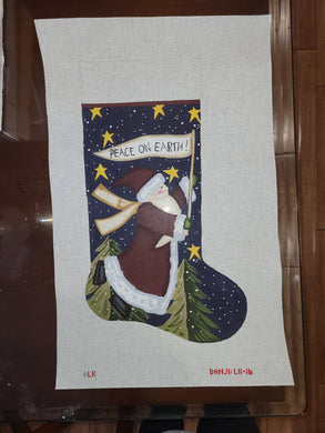 Peace on Earth Stocking (LK-16)