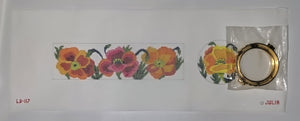 LB117 Poppy Flower round box