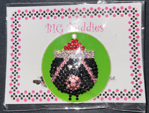 Christmas Pig Jewel Needleminder Magnet
