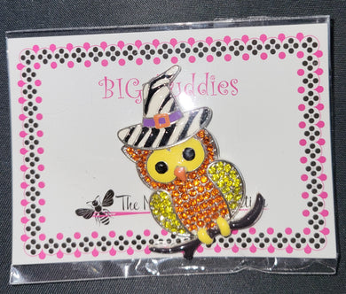 Halloween Owl Needleminder Magnet