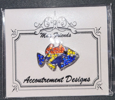 Blue Fish Needleminder Magnet