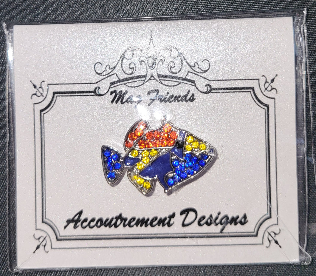 Blue Fish Needleminder Magnet