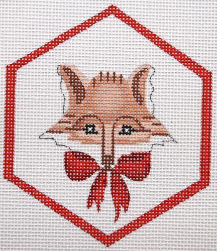 Fox with Red Bow  (XM-128)