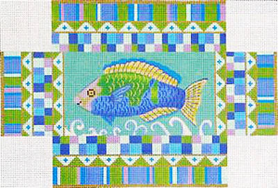 Blue Fish Brick Cover (B34)