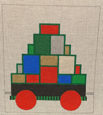 Christmas Train  Sleigh with Stitch Guide (JC-23)