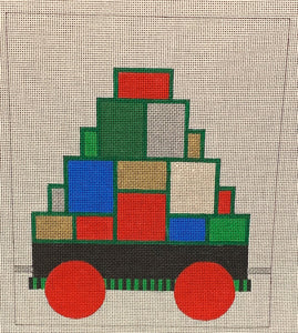 Christmas Train  Sleigh with Stitch Guide (JC-23)