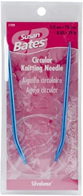 Susan Bates Silvalume Circular Knitting Needles 24