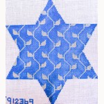 Star of David - Silver and Blue (WG12369)