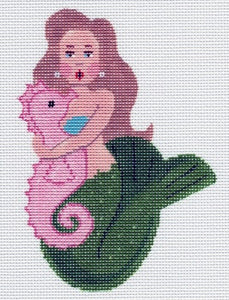 Mini Mermaid with Seahorse (LL510V)