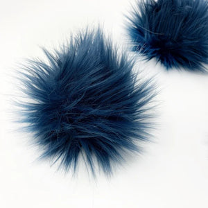 Faux Fur Pom Poms