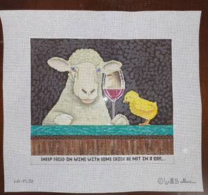 Sheep Faced on Wine (WB-PL02)