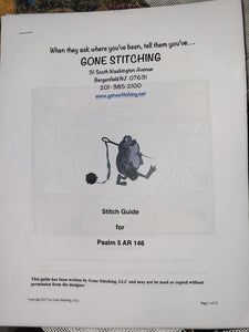 Psalm 5 146 Tallis Bag and Stitch Guide (AR146)